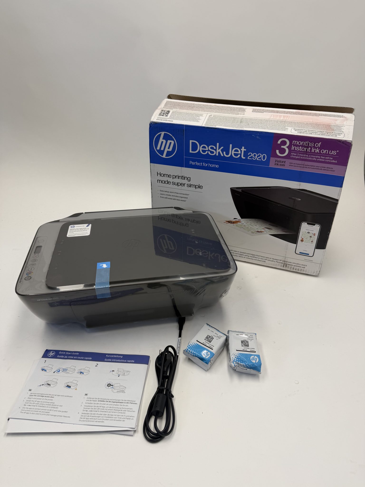 HP DeskJet 2920 daugiafunkcinis spausdintuvas