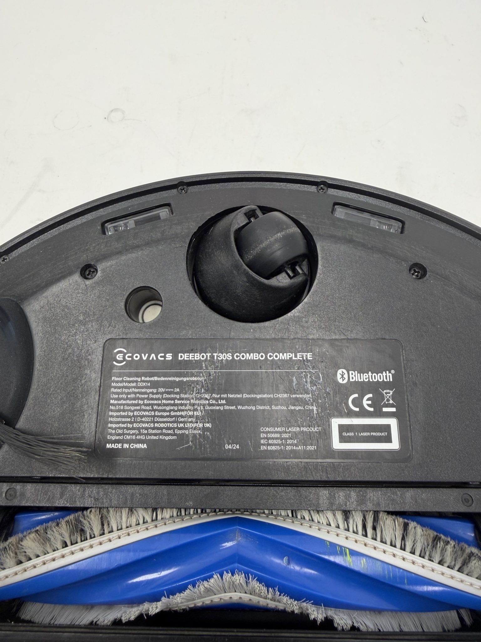 Ecovacs DEEBOT T30S Combo robotas dulkių siurblys