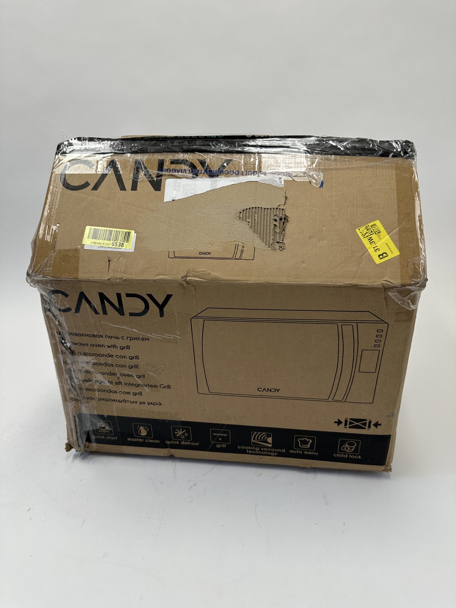 Candy mikrobangų krosnelė