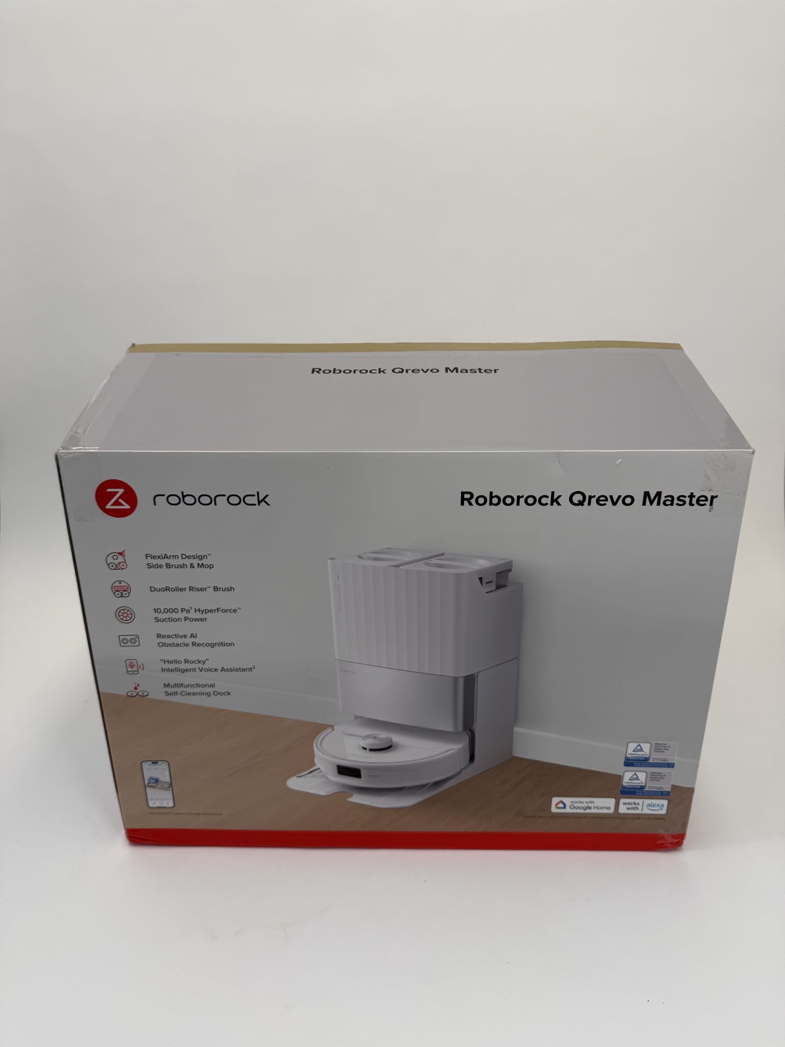 Roborock Qrevo Master robotas siublys