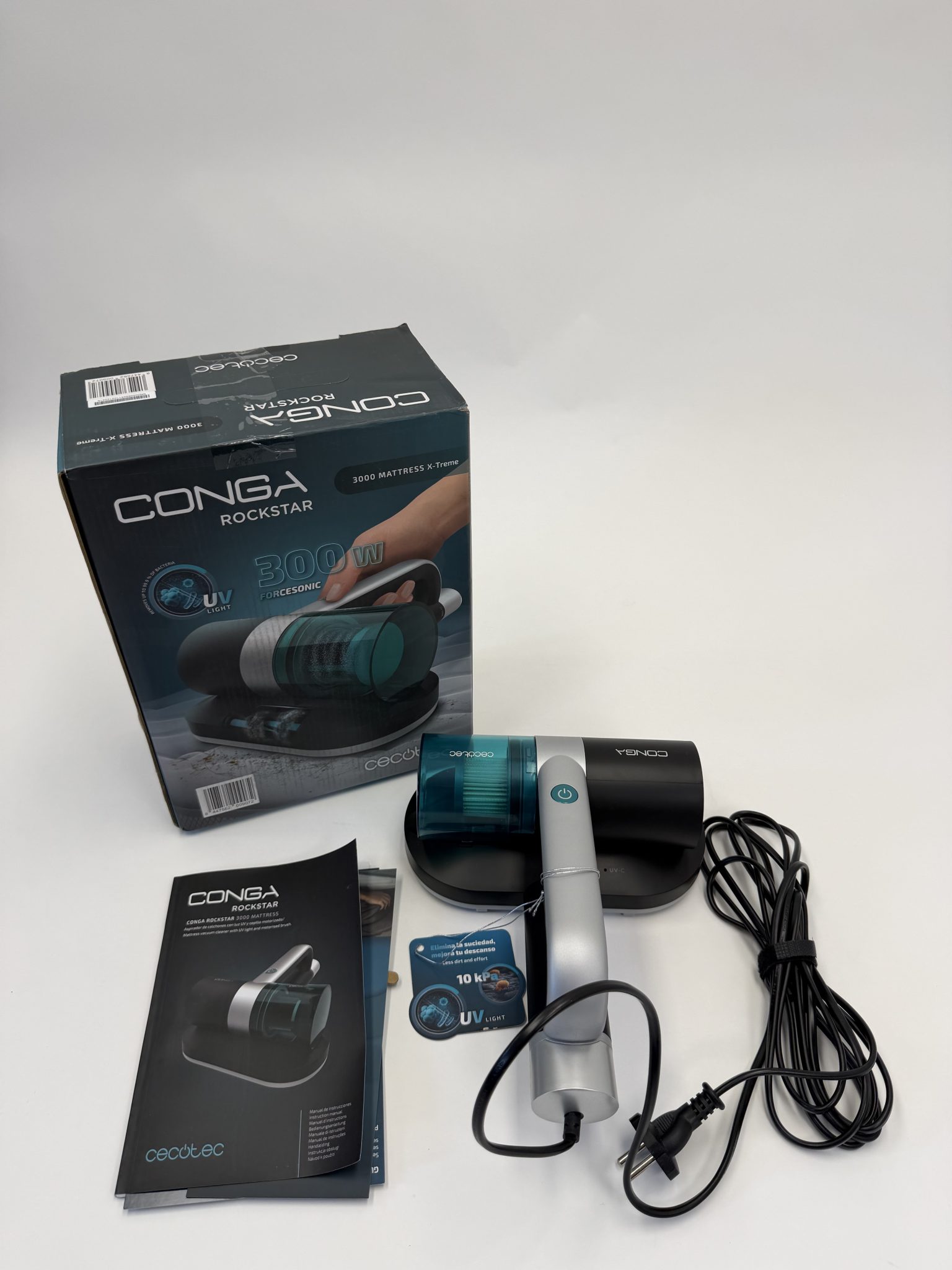 Cecotec rankinis čiužinių ir apmušalų siurblys