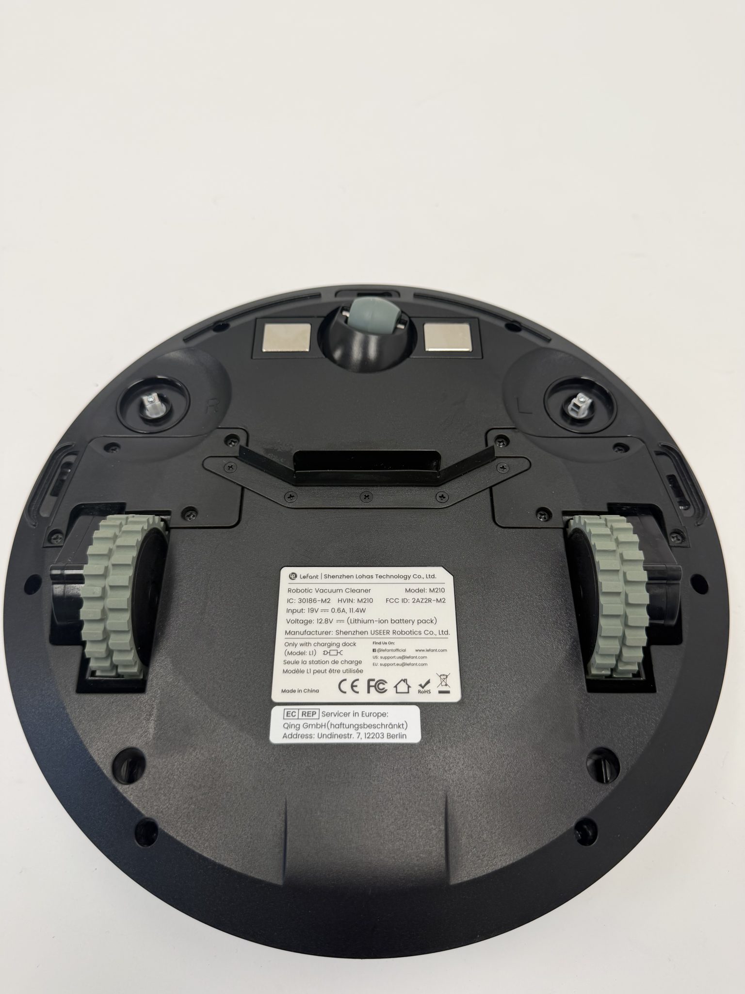 Lefant M210 išmanusis dulkių siurblys robotas