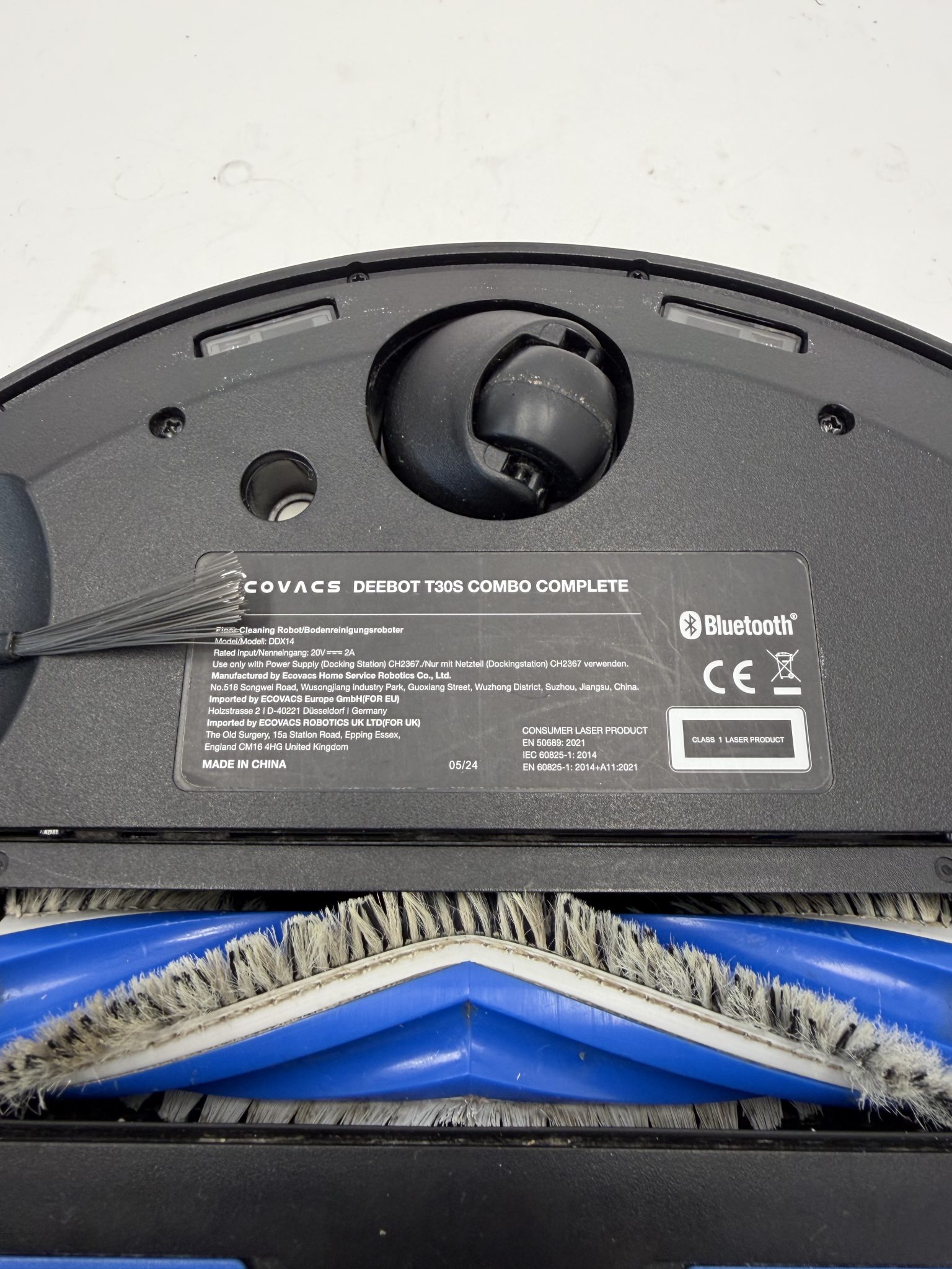 Ecovacs DEEBOT T30S Combo robotas dulkių siurblys